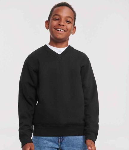 Jerzees Schoolgear Kids V Neck Sweatshirt